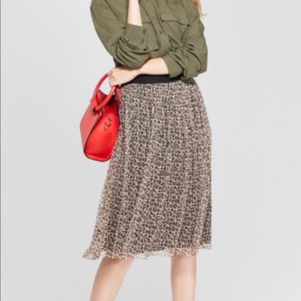 A New Day Leopard Tulle Skirt